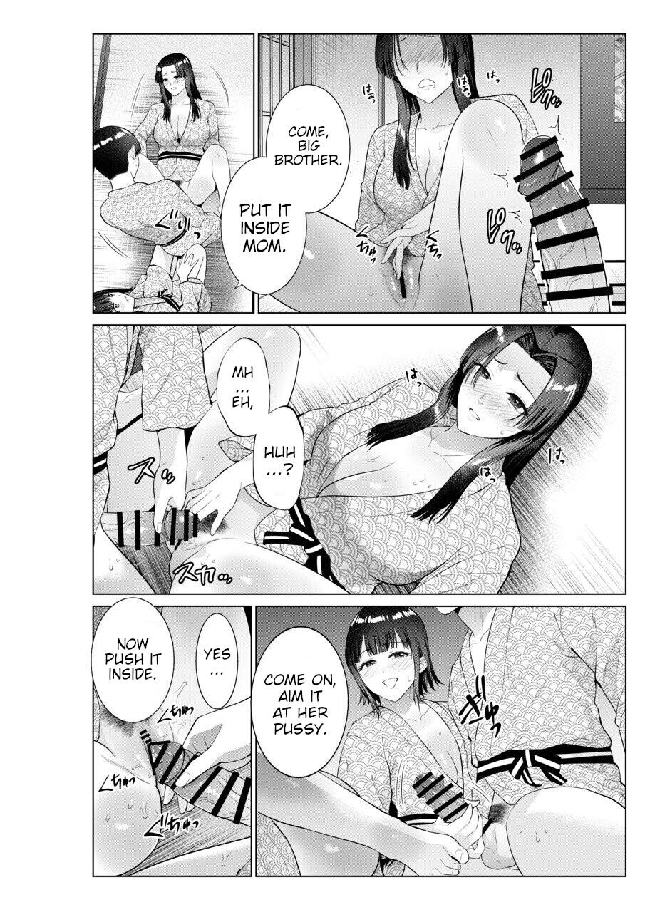 Hentai Manga Comic-Sex with Mother and Sister at a Ryokan-Read-25